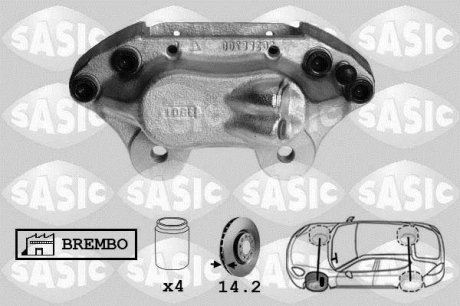Тормозной суппорт - SASIC SCA6070