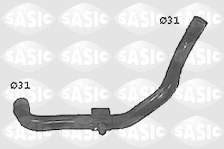 Шланг радиатора SASIC SWH4332 (фото 1)