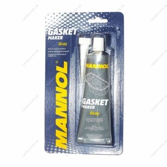 Герметик силіконовий високотемпературний Gasket Maker Grey (сірий), 85г Mannol 9913