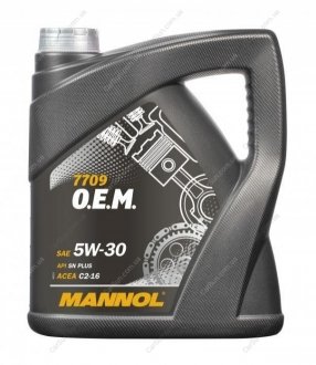 Моторное масло 4л Mannol MN7709-4