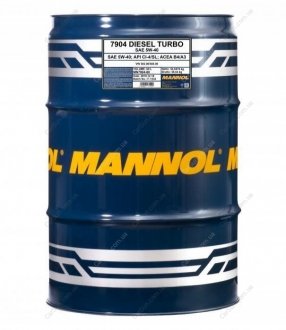 Моторное масло 60л Mannol MN7904-60