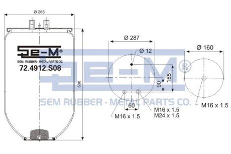 TRUCK RENAULT SEM 72.4912.S08