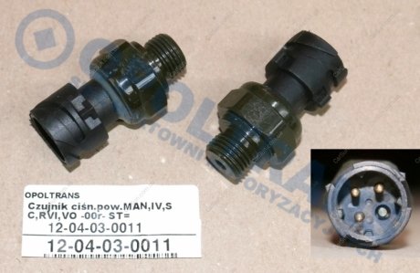 Датчик тиску повітря Renault Magnum, Scania 4, MAN TGA-X Sensor-tech 12-04-03-0011