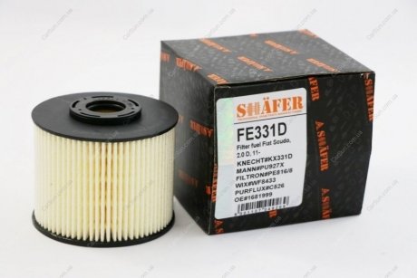 Фильтр топливный Fiat Scudo, Ford C-Max, Focus II, Kuga, 2.0 D, 06- SHA SHAFER FE331D