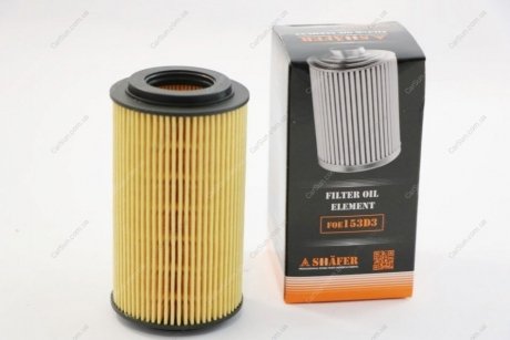 Фильтр масляный MB Sprinter/Vito CDI, OM611 тип Knecht, 3 резинки SHAFER FOE153D3