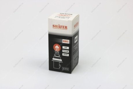 Лампа галогенова HB5 12V 65/55W PX29T (картонна упаковка 1шт)) SHAFER SL1016
