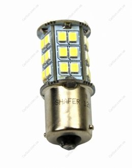 Лампа LED S25 BA15S 20LEDs (1шт) SHAFER SL4002