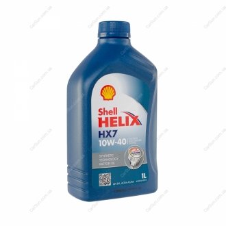 Helix 10W-40 HX7 1L Синий Shell 550021881 (фото 1)