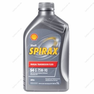 Трансмісійна олія 1л Spirax S4 G 75W-90 Shell 550027967 (фото 1)