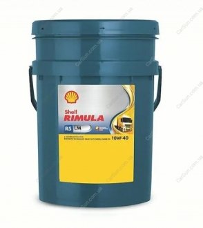 Моторное масло 10W40 20L RIMULA R5 Shell 550033235