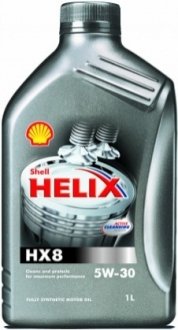 1л Масло синт. Helix HX8 Synthetic 5W-30 API SN/CF ACEA A3/B3, A3/B4 MB 229.3 VW502.00/505.00 Renault RN0700, RN0710 Shell 550040535