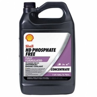 Антифриз HD Phosphate Free Antifreeze / Coolant 50/50 3,785 л Shell 550049205