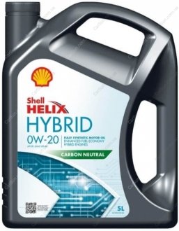 Моторное масло OLEJ 0W20 5L HELIX HYBRID / SP / GF-6A Shell 550056725