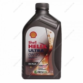Моторное масло OLEJ 0W20 1L HELIX ULTRA Shell 550063070 (фото 1)