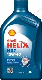 Олива для двигуна Shell HELIXDHX710W401L (фото 1)