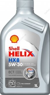 Моторна олива Shell HELIXHX8ECT5W301L (фото 1)