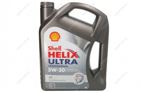 Олива для двигуна Shell HELIXUAF5W304L (фото 1)