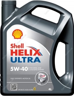Масло моторное Shell HELIXULTRA5W404L