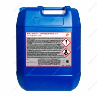 Антифриз 20л Premium Antifreeze LongLife 774 D-F Shell PBT740