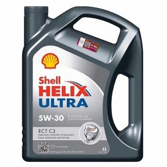 Олива моторна Helix Ultra ECT C3 5W-30 4л Shell ТОВ-У505636 (фото 1)