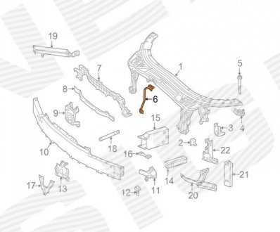 Передня рама Signeda PBZ30030AC