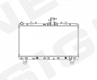 Радіатор Signeda RA13341Q
