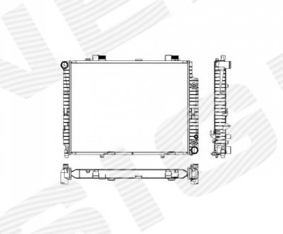 Радіатор Signeda RA62608Q