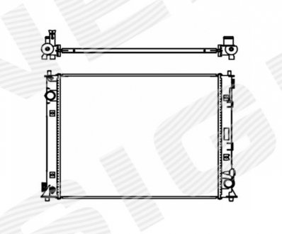 Радіатор Signeda RA68152 (фото 1)