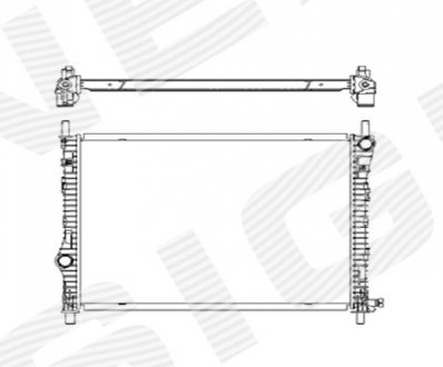 Радиатор Signeda RAFD37163A