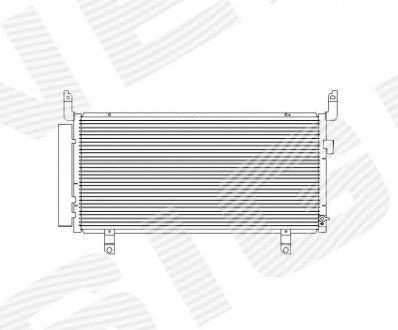 Радиатор Кондиционера Signeda RC4302 (фото 1)