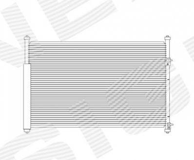 Радиатор Кондиционера Signeda RC940012 (фото 1)