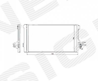 Радиатор Кондиционера Signeda RC940178