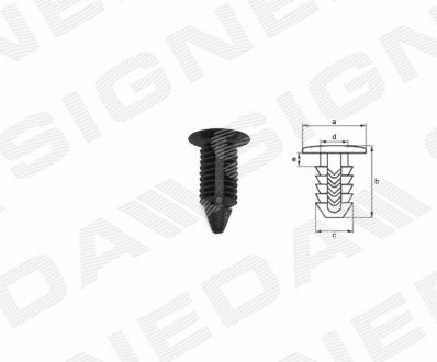 Пластмассовые Крепления Signeda T123410