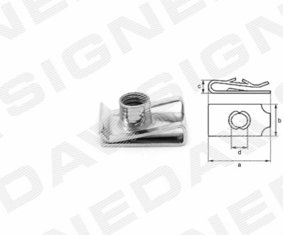 Пластмасові утримувачі Signeda T190310