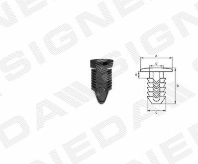 Пластмассовые Крепления Signeda T201610