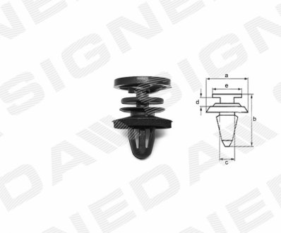 Пластмасові утримувачі Signeda T223510