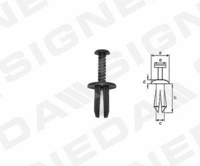 Пластмассовые Крепления Signeda T37710