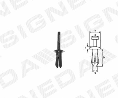 Пластмассовые Крепления Signeda T39810