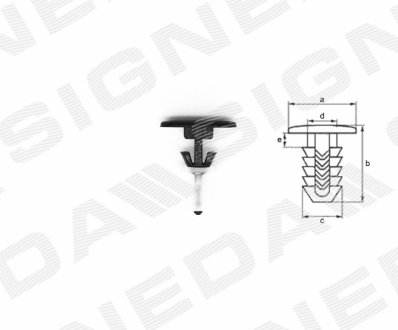 Пластмасові утримувачі Signeda T59010