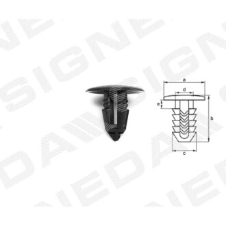 Пластмассовые Крепления Signeda TA6-110