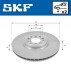 Диск тормозной (передний) VW Golf IV 97-06 SKF VKBD 80277 V2 (фото 2)