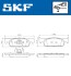 Колодки гальмівні дискові (комплект 4 шт) SKF VKBP80019 (фото 6)