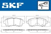 Комплект гальмівних колодок, дискове гальмо SKF VKBP80031 (фото 6)