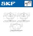 Колодки гальмівні дискові (комплект 4 шт) SKF VKBP 80085 (фото 2)