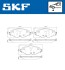 Комплект гальмівних колодок, дискове гальмо SKF VKBP80104 (фото 2)