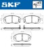 Комплект гальмівних колодок, дискове гальмо SKF VKBP80106A (фото 2)