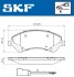 Колодки гальмівні (передні) Ford Transit V347 06- (FWD) (Bosch) Q+ (з датчиком) SKF VKBP80110E (фото 2)