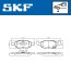 ПЕРЕДНІ ГАЛЬМІВНІ КОЛОДКИ SKF VKBP80138A (фото 2)