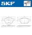 Колодки гальмівні (передні) Citroen C4 09-/C4 Grand Picasso 06-13/Peugeot 3008 11-16/5008 09-17 SKF VKBP80168 (фото 6)