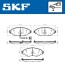 Колодки гальмівні (передні) VW Passat/Golf 13- (TRW) Q+ (з датчиком) SKF VKBP80179E (фото 2)